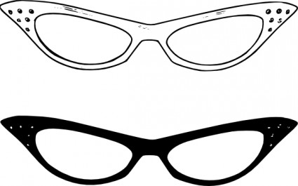 Glasses Template - ClipArt Best