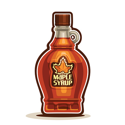 Maple Syrup Clip Art, Vector Images & Illustrations