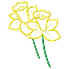 Daffodils, Coloring pages and Coloring