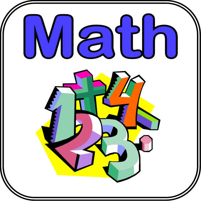 middle school math clip art