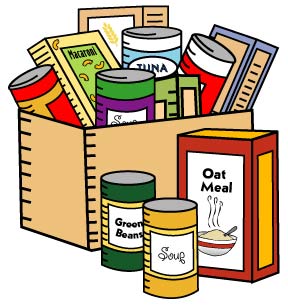 Donate food clipart