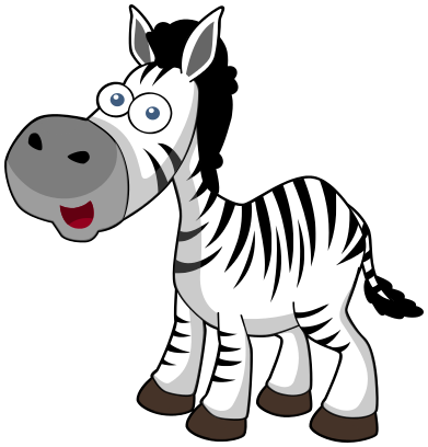 Baby Zebra Clip Art - ClipArt Best