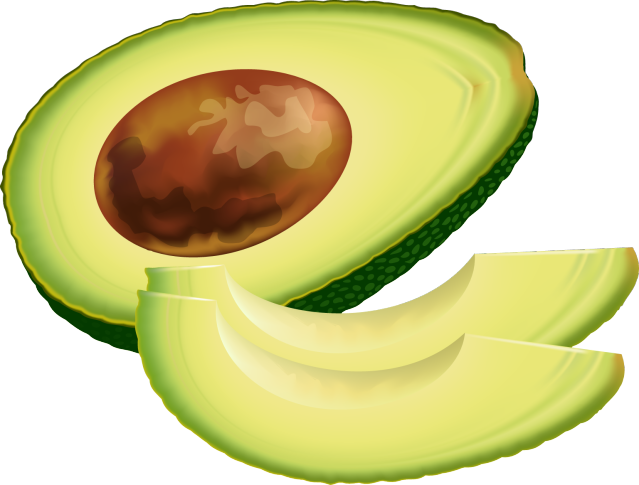 Clipart Of Avocado