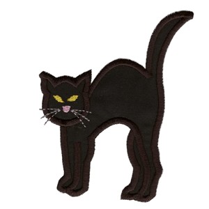 Black Cat Outline - ClipArt Best