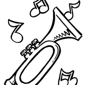 Whole Note on Music Notes Coloring Page | Kids Play Color