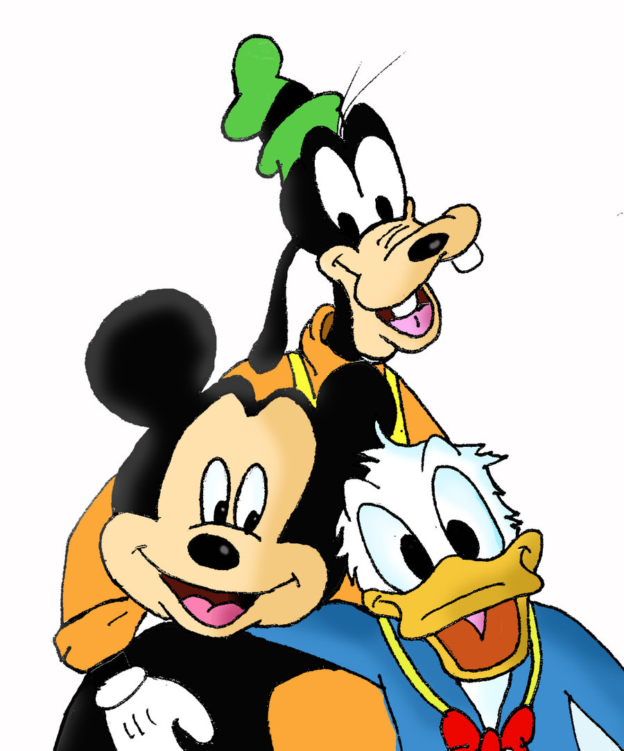 Color drawings to print : Famous characters - Walt Disney - Mickey ...