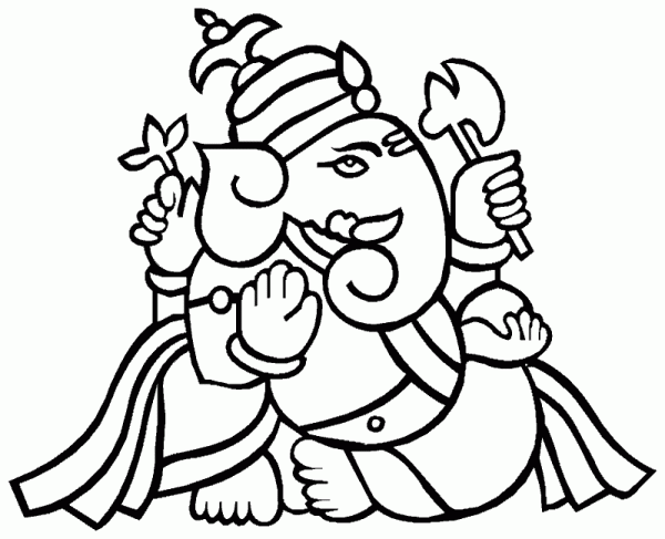 Design Patterns for Paintings/ Sketches : Ganesh, Durga, & Lord ...