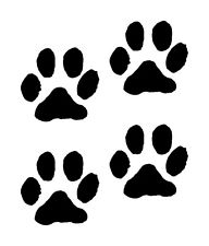 Paw Print Car Decals