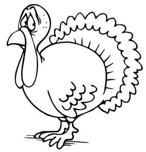 Free Turkey Coloring Pages  ClipArt Best  ClipArt Best