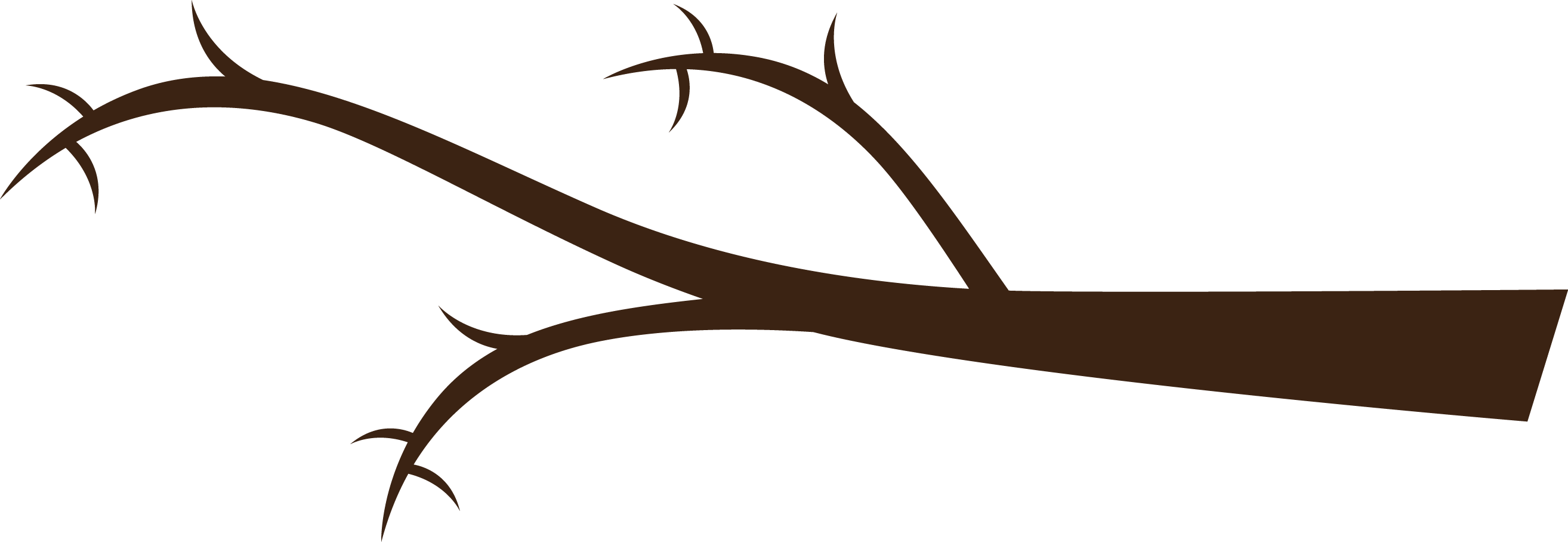 Branching tree clipart