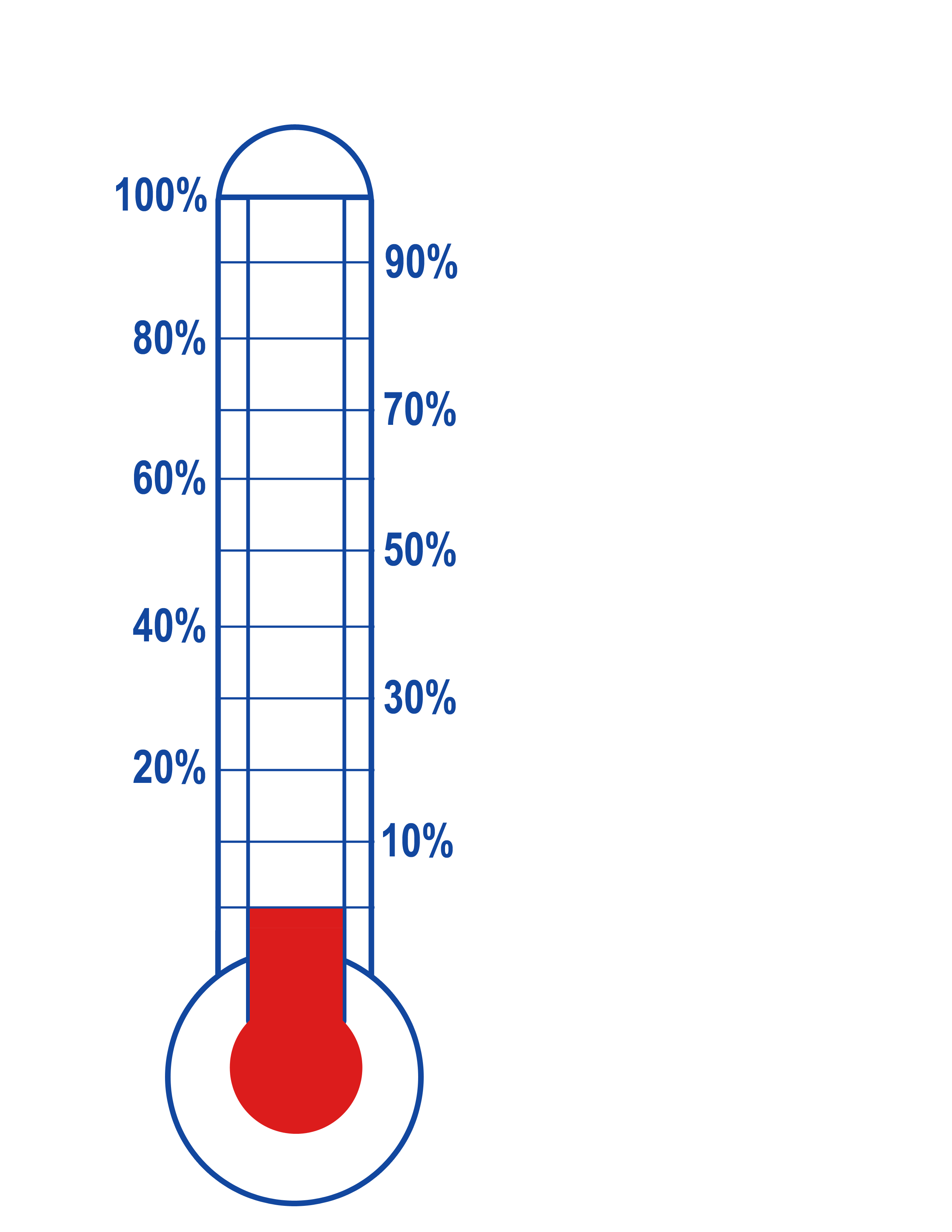 Clip art thermometer goal 2 - Clipartix