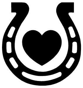 Horseshoe Heart Clipart