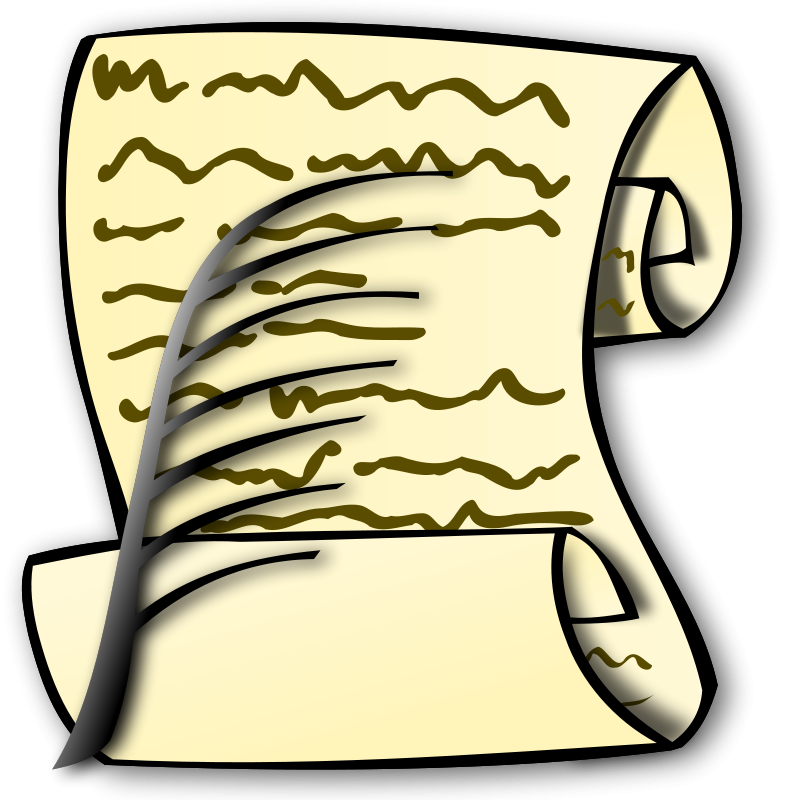 Corner Scroll Clip Art