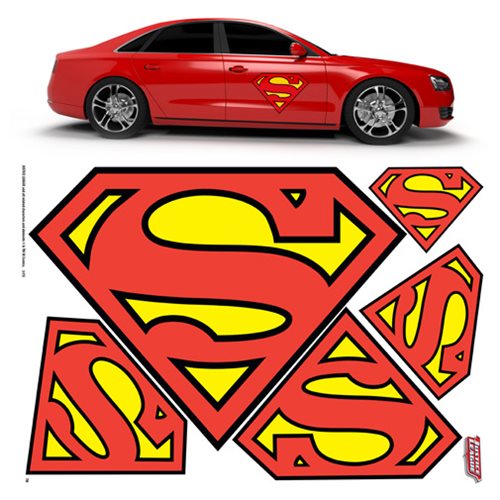 DC Comics Superman Car Graphics Set