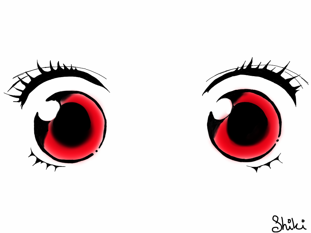 Vampire Anime Eye Clip Art at  - vector clip art online