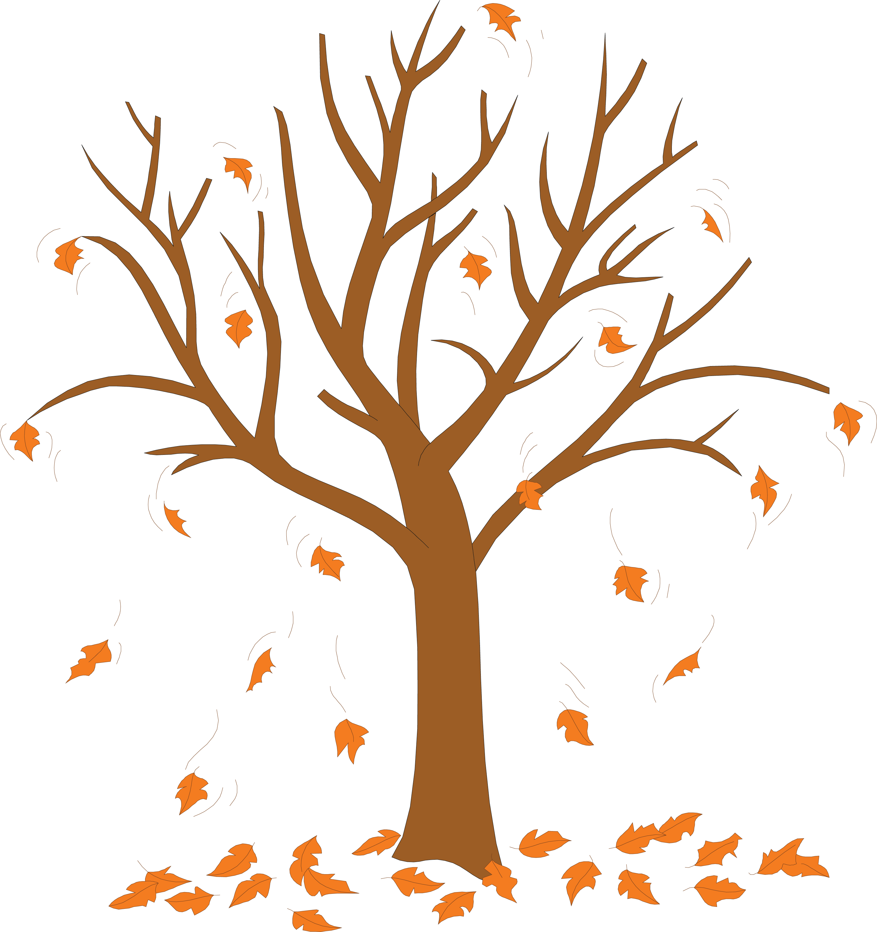 Tree Clipart No Leaves