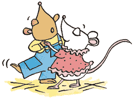 Dancing Mice Clipart