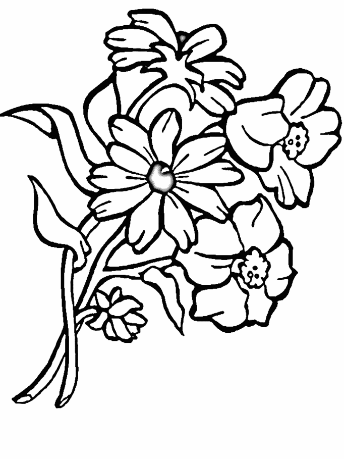 Flower Bouquet Drawing Clipart - Free to use Clip Art Resource