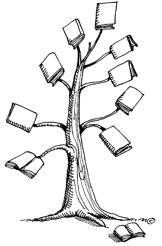 Book Tree Clip Art Gallery