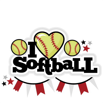 Free clipart softball images
