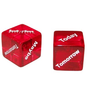 WaDaYaNeed? Dice Decision Makers, Custom Imprinted With Your Logo!