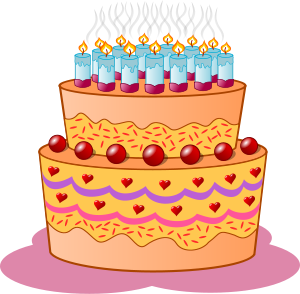 cute happy birthday clip art