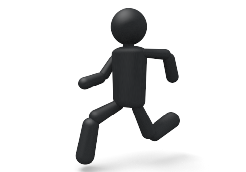 people running - Free pictogram - Material