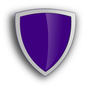 Purple Security Shield clip art - vector clip art online, royalty ...