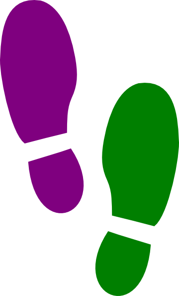 shoe footprint template