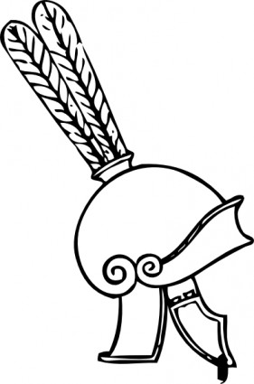 Greek Helmet clip art Vector clip art - Free vector for free download