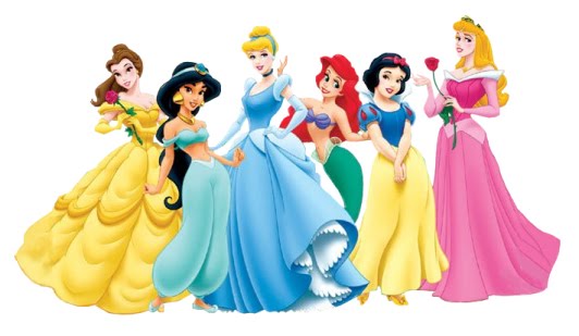 the six original disney princesses