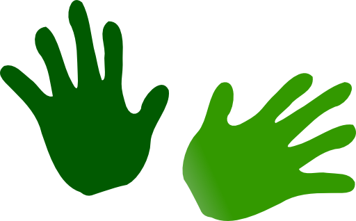 Green Hands Clipart Royalty Free Public Domain Clipart