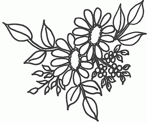 Free Flower Motif Pattern 1