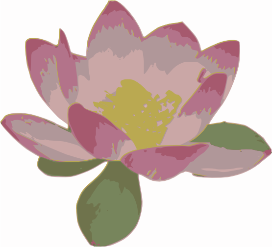 Lotus Flower SVG Art peacesymbol.