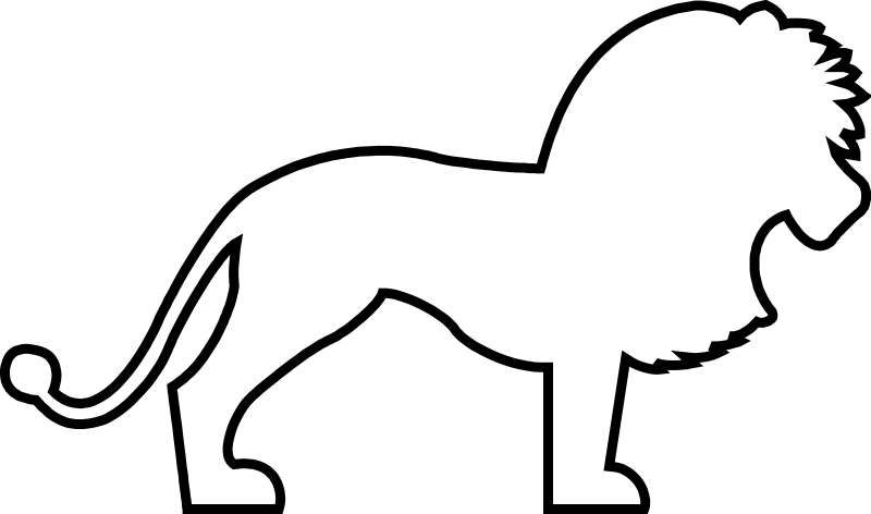 Simple Lion Symbol - ClipArt Best