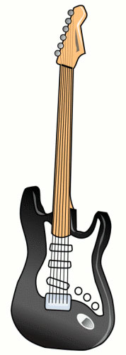 Cartoon Electric Guitar - ClipArt Best