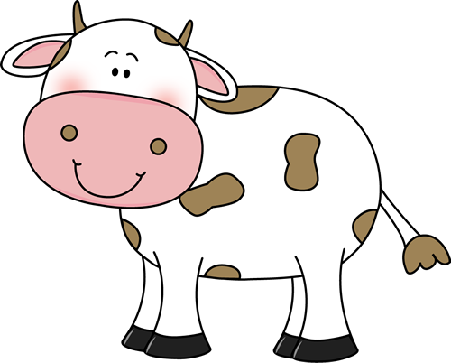 Brown Cow Clipart