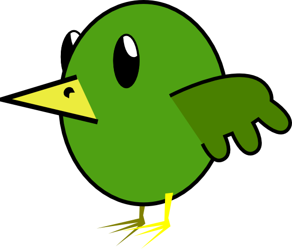 Technology Discovery Center | green bird for animation