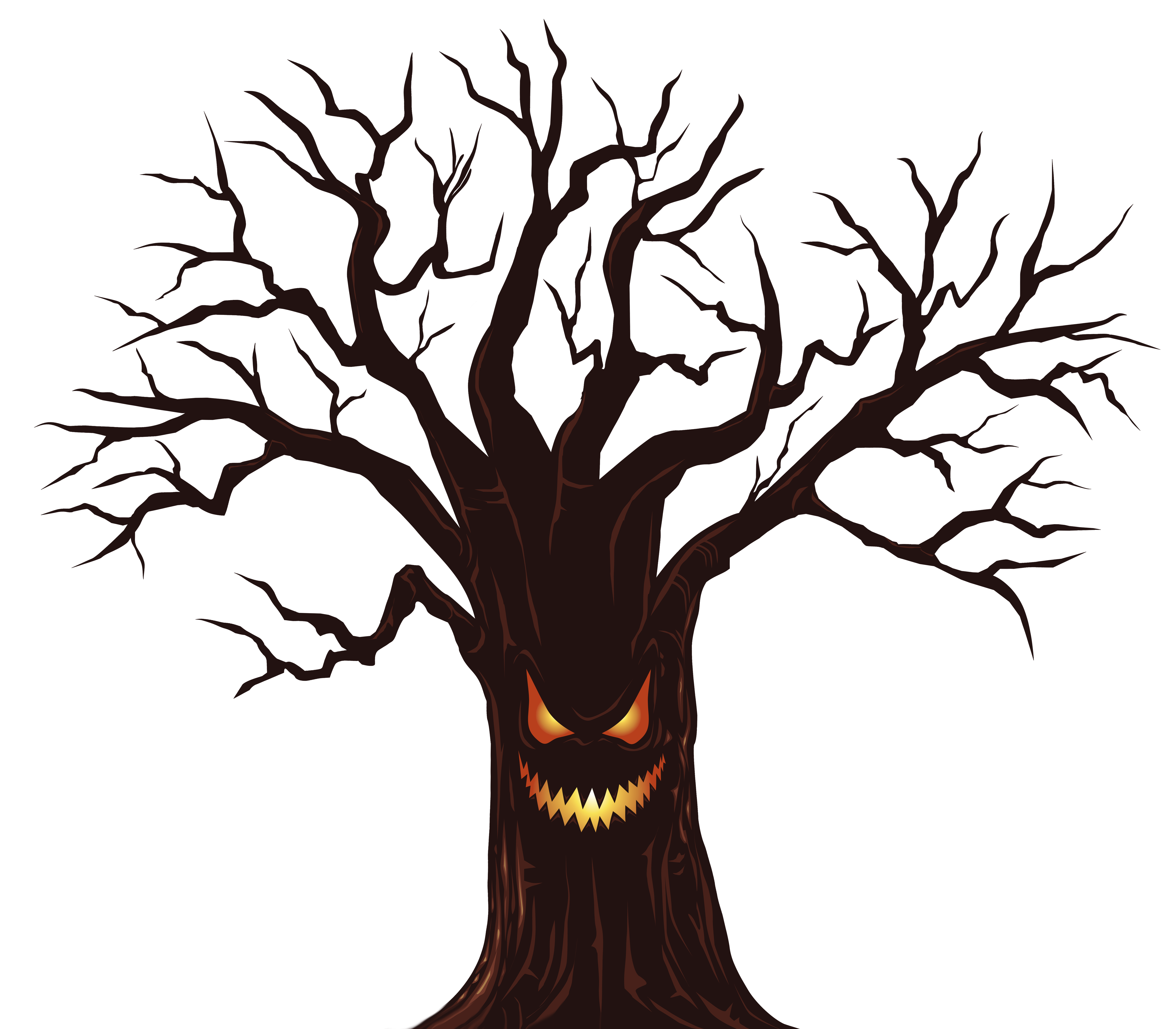 Halloween Tree Clip Art ClipArt Best