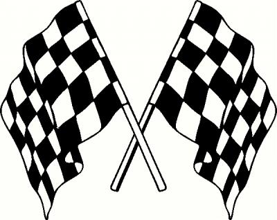 Race Car Flag Clipart