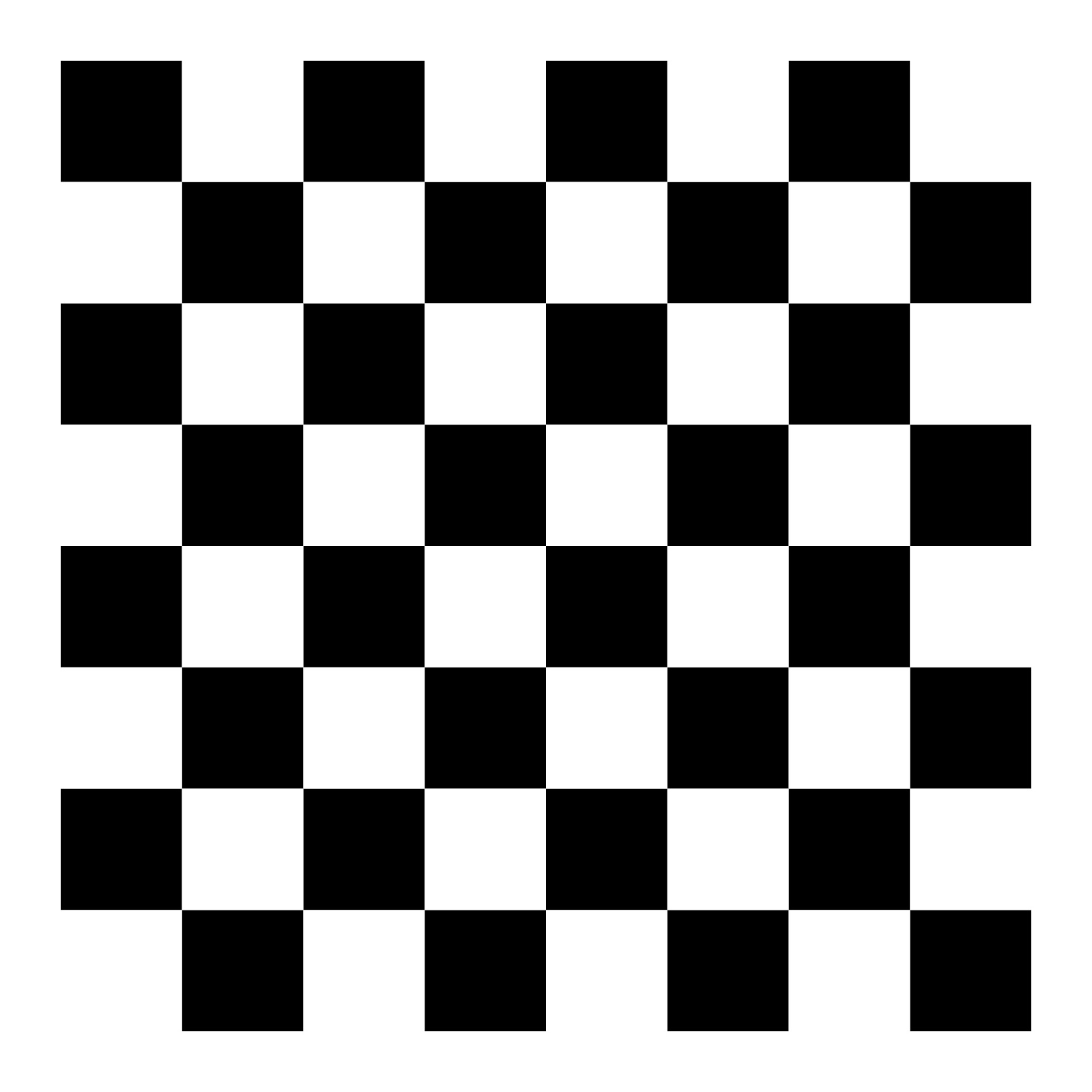 StereoMorph: Creating a checkerboard pattern