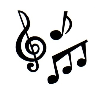 Music Notes Clipart Black And White