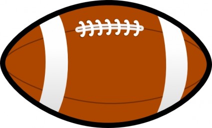 Rugby ball clipart free