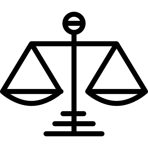 Scale symbol of justice - Free Tools and utensils icons