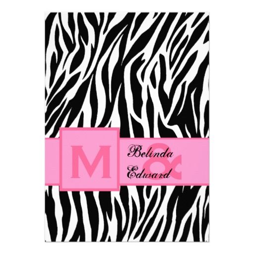 1000+ images about Animal Print Wedding Invitation ...