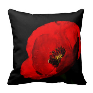 Poppy Pillows - Decorative & Throw Pillows | Zazzle