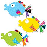 Amazon.com : Carson Dellosa Fish Cut-Outs (120016) : Fish Cutouts ...