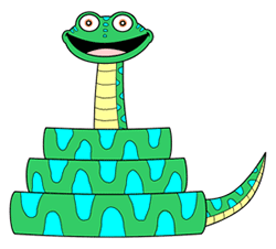 Pictures Of Cartoon Snakes