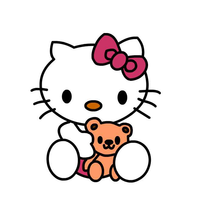 daal,donuts and doodles: Friday Fun....HELLO KITTY!!