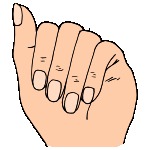 Finger Nails Clip Art